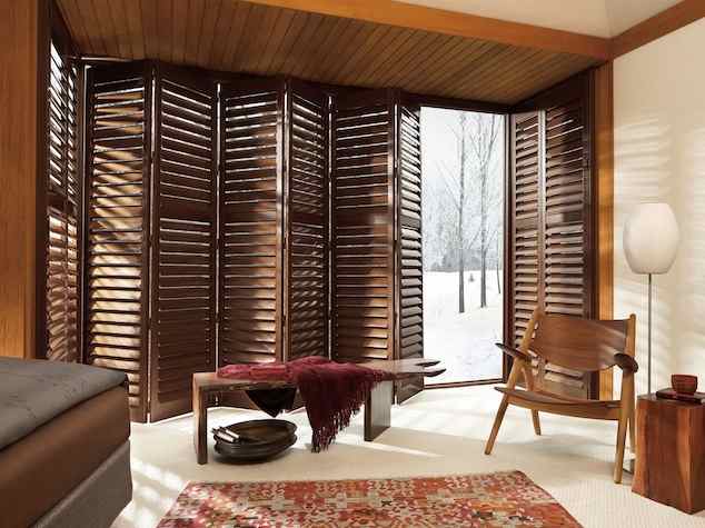 Custom-made NewStyle® patio shutters